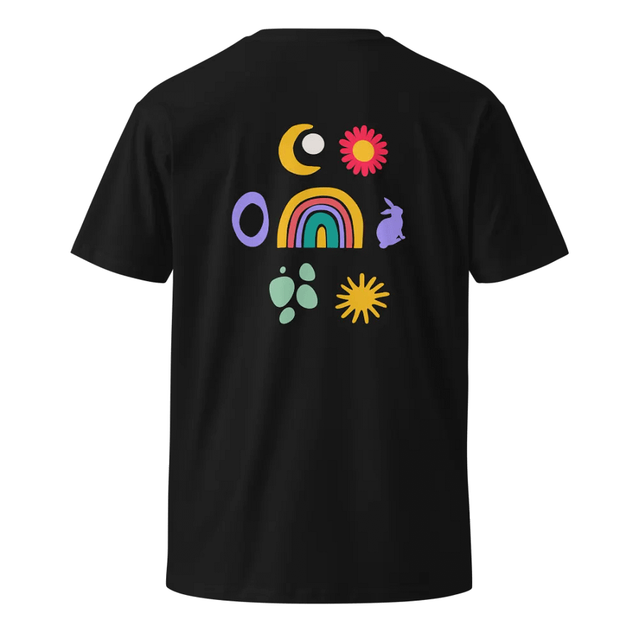 Rainbow Layered Unisex T-Shirt product image (16)