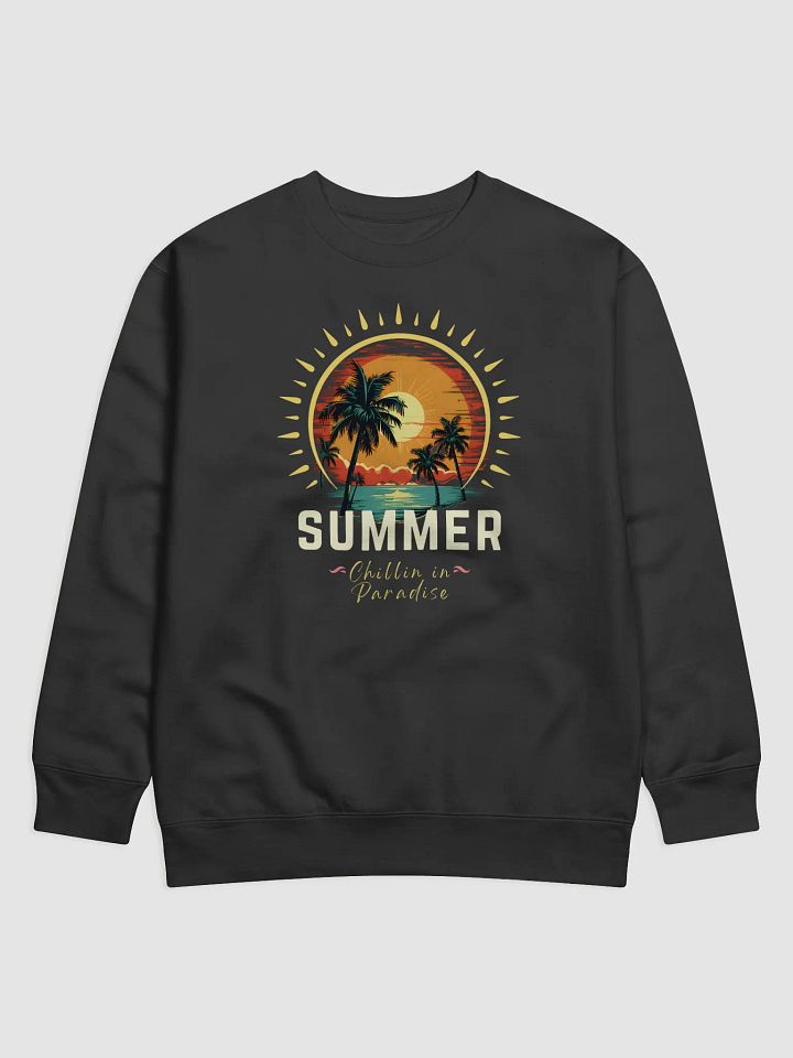 Chillin in Paradise Summer Tropic Mens Sweatshirt product image (1)