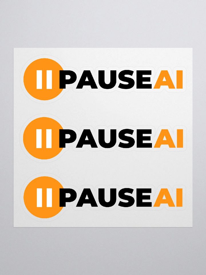 PauseAI stickers product image (1)
