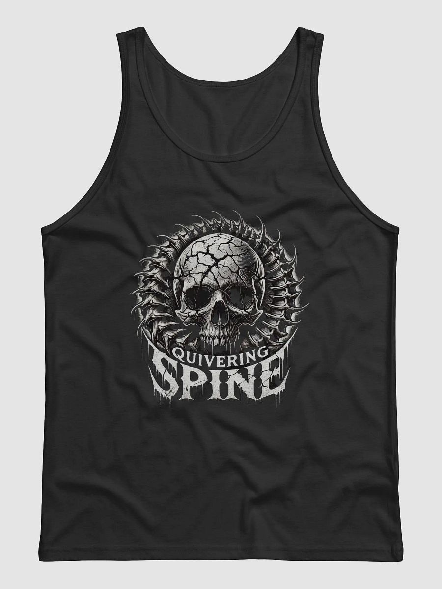 Quivering Spine Skull Logo Tank product image (1)