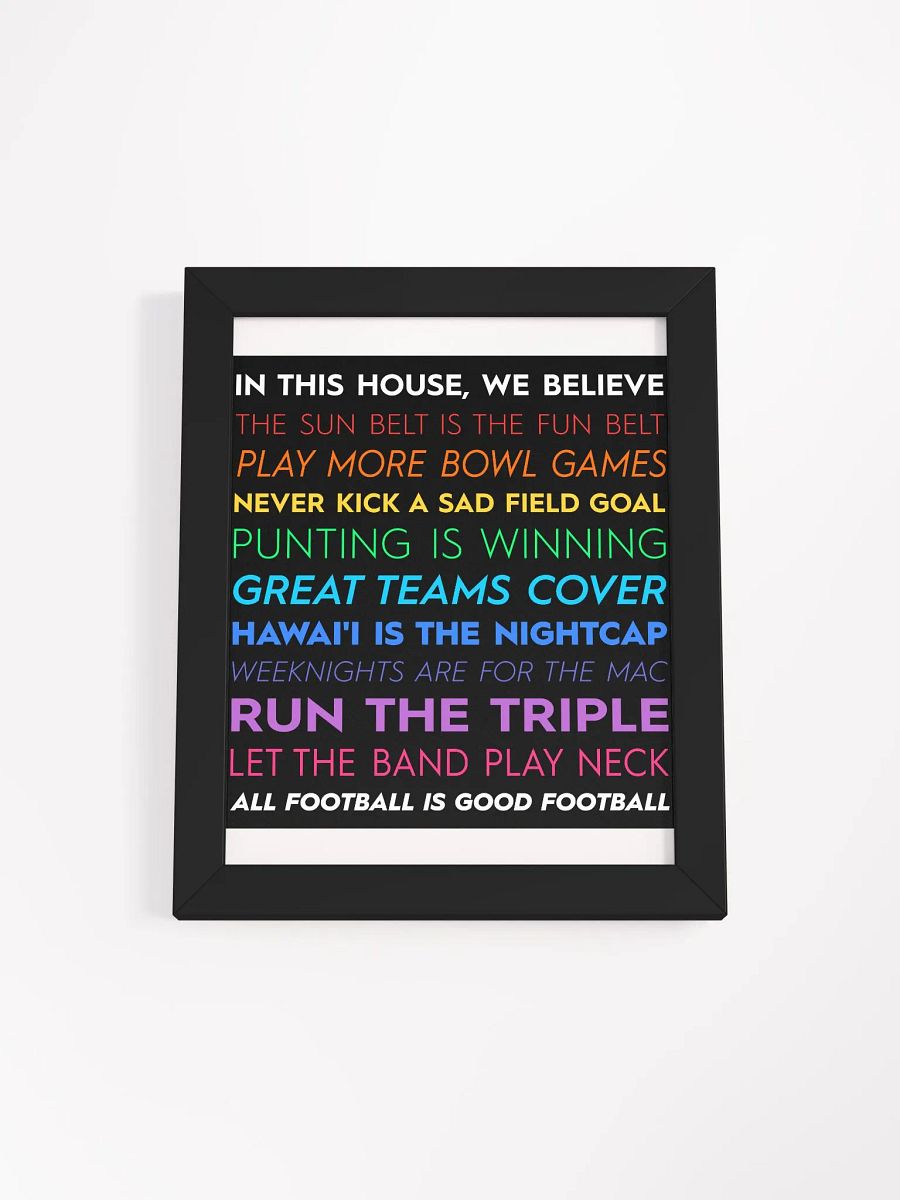 In This House Poster, Framed (7 Sizes) product image (6)