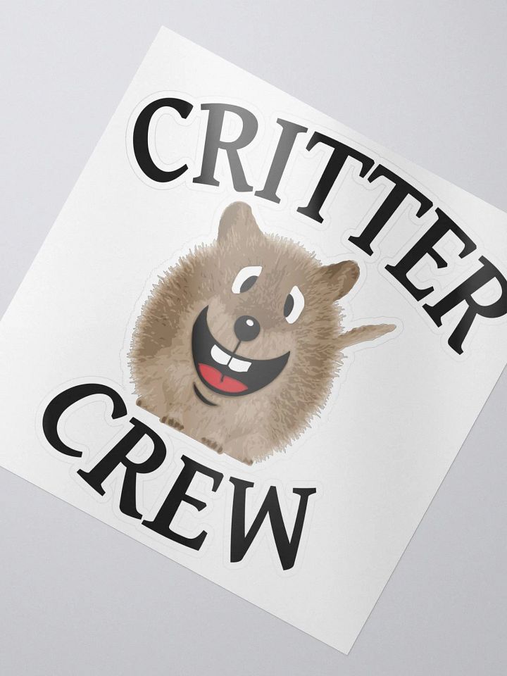 Critter Crew Sticker product image (2)
