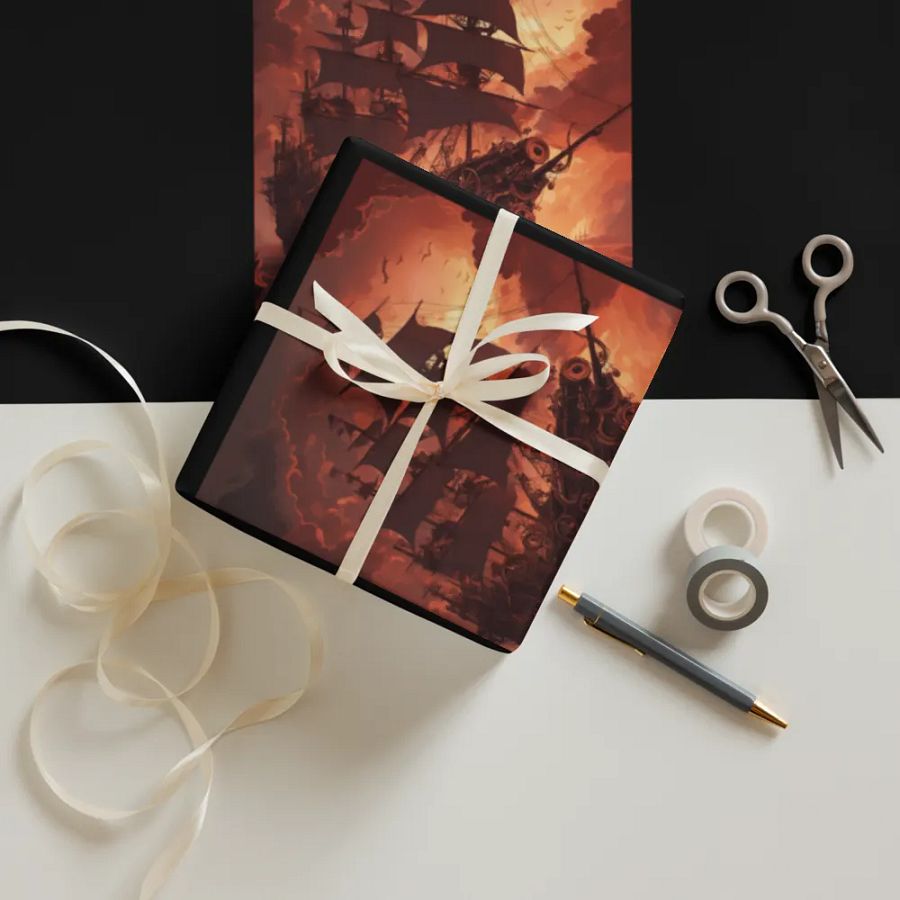 Ethereal Inferno Wrapping Paper Set product image (10)