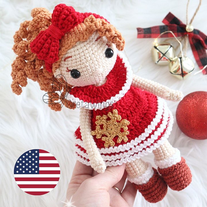 Luna Amigurumi Doll Pattern (Digital Download) product image (1)