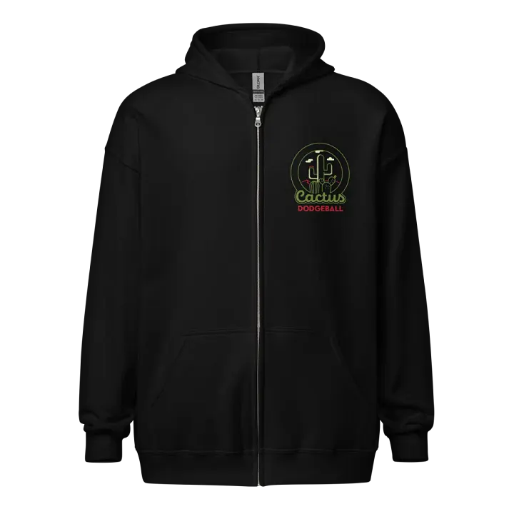Cactus Dodgeball Zip-Up Hoodie product image (1)