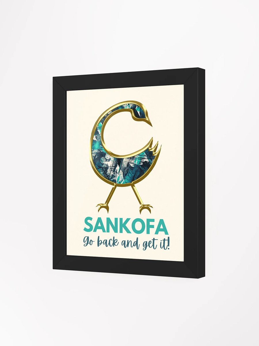 Sankofa Reimagined Poster (Framed) product image (5)