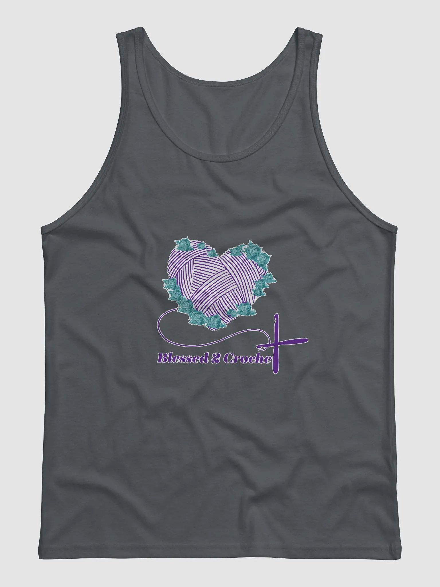 Blessed2Crochet Logo Tank product image (5)