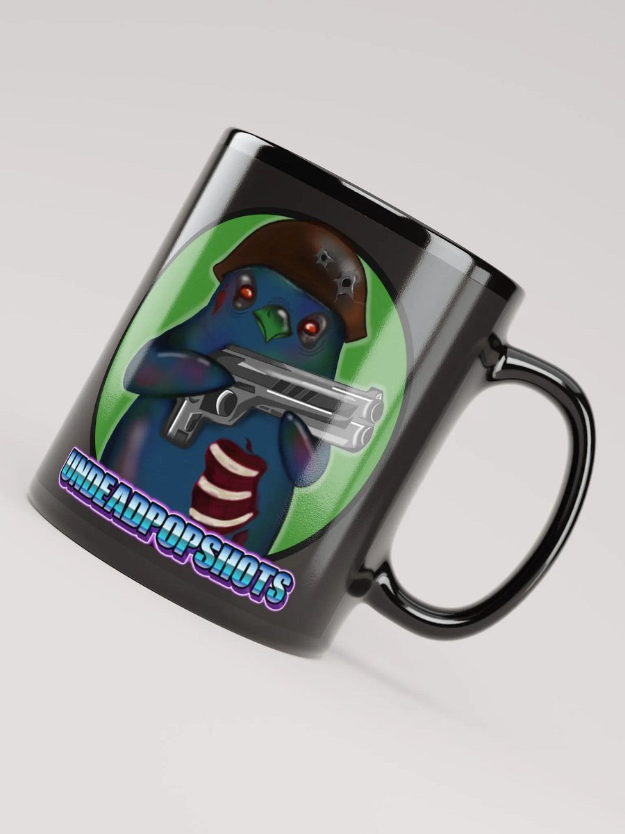 Cracked Helmet Penguin Mug Logo Color Green product image (8)