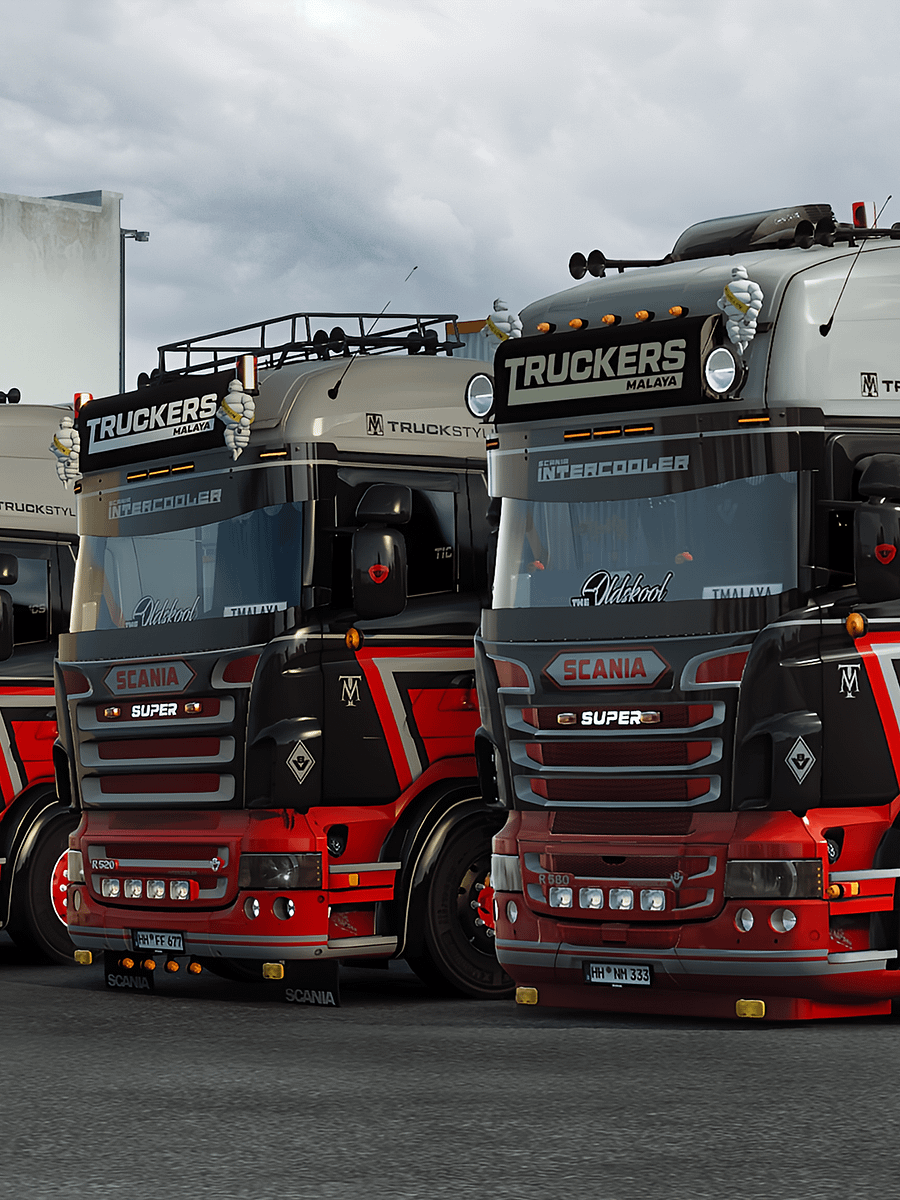Early Access! ETS2 TM Scania RJL Pack - R4 R5 & R6 Streamline Changeable Multicolor Skin Pack product image (3)