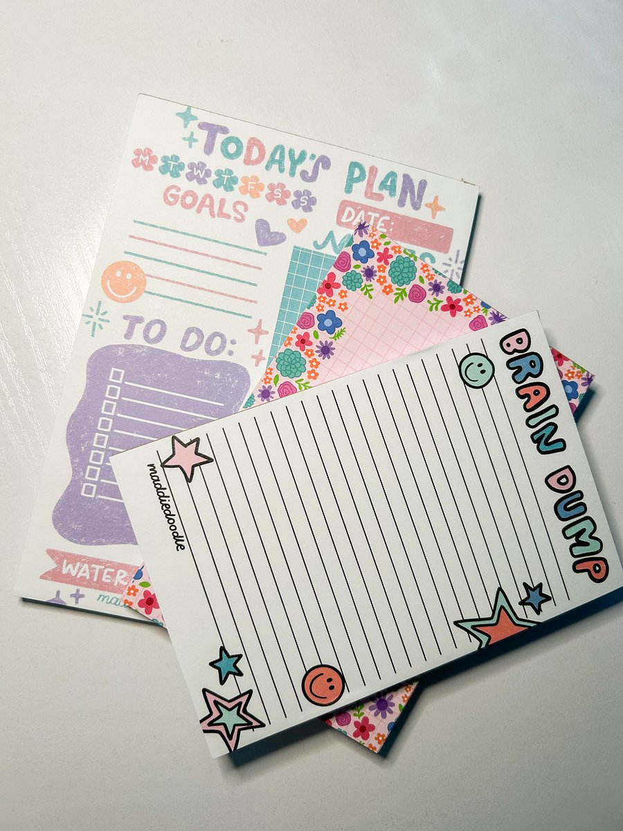 Cute Daily Planner Notepad product image (4)