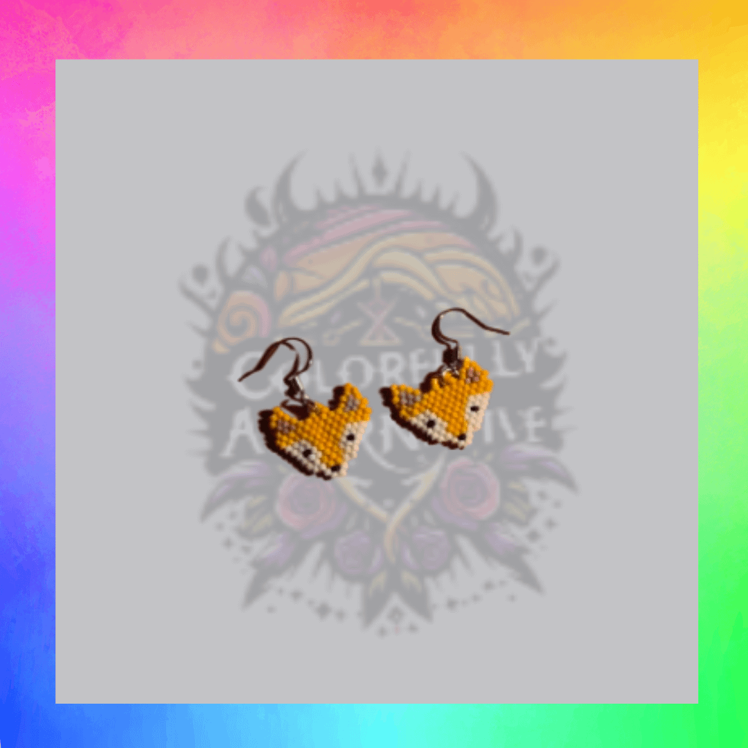 Fox earrings product image (1)