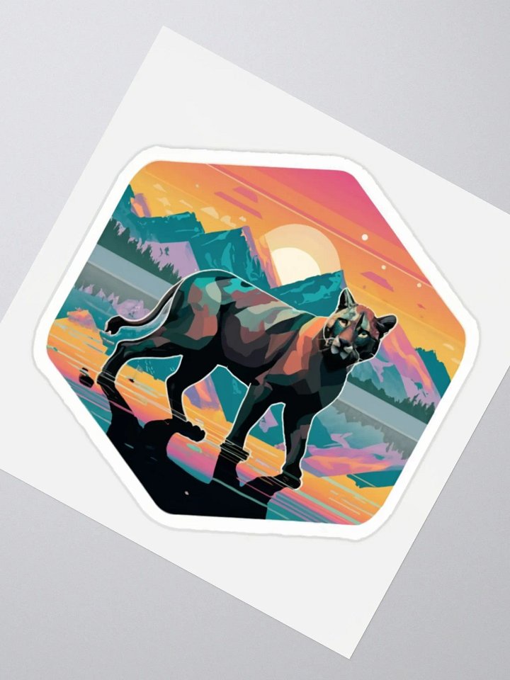 Mountain Lion Sticker product image (2)