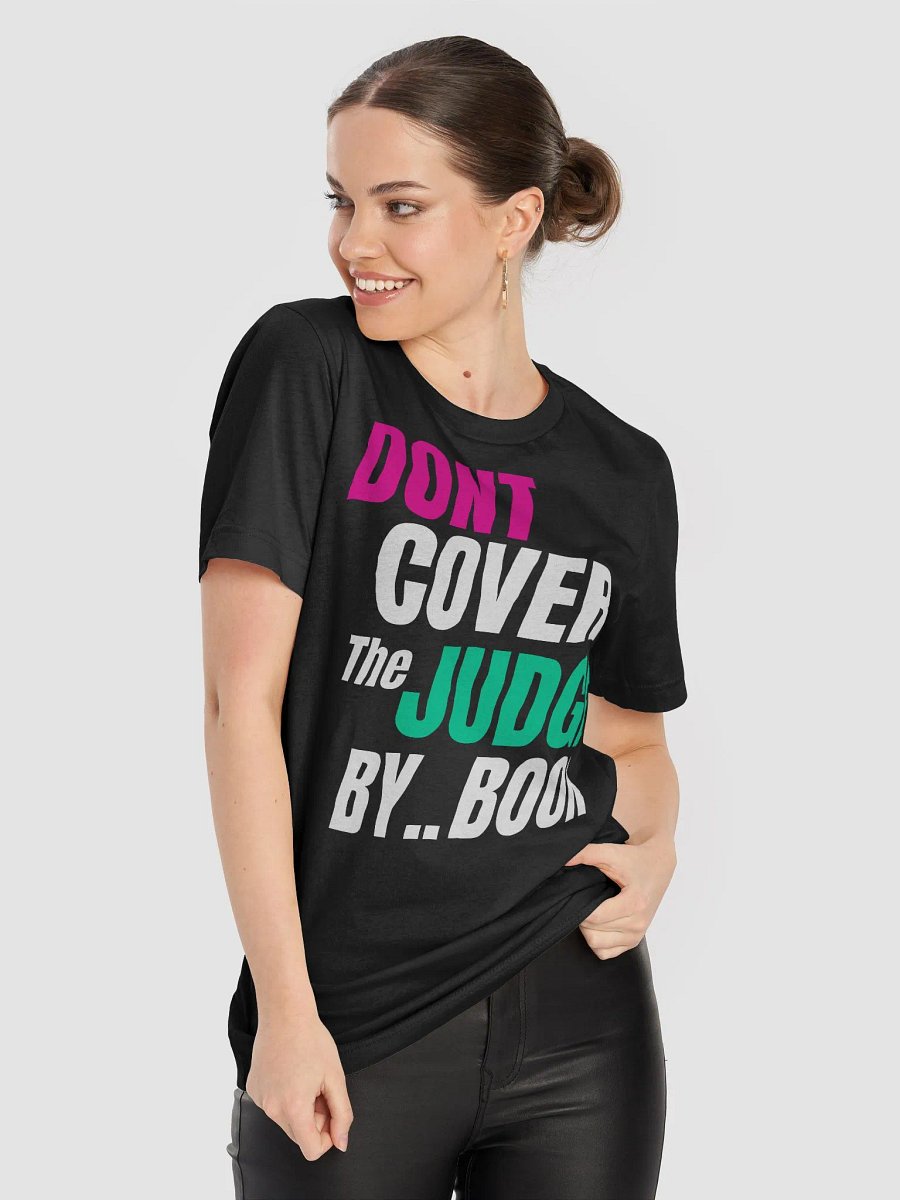 Don't Judge a Book by Its Cover... Unless It's a Cookbook!" Bella + Canvas Supersoft A Funny Quote T-Shirt product image (6)
