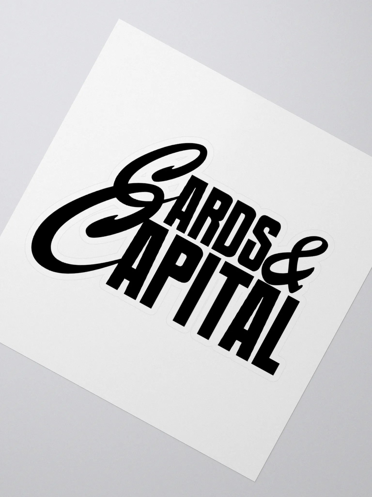 The Prestige Logo Cut Out Sticker product image (5)