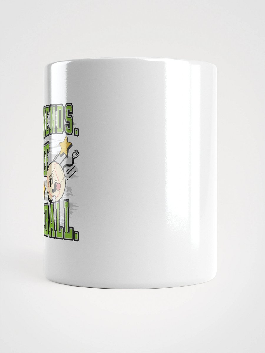 Weekends Coffee And Baseball Vibes Mug product image (9)