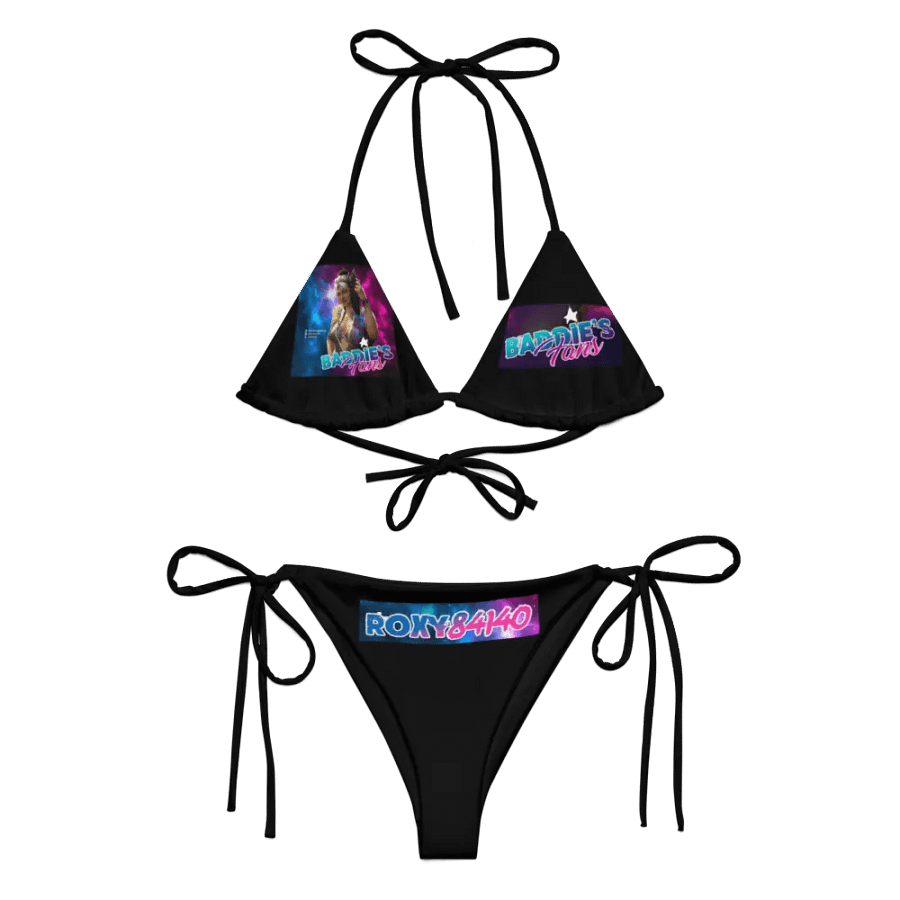 BADDIE'S STRING BIKINI (TOP & BOTTOM) 🤪 product image (5)