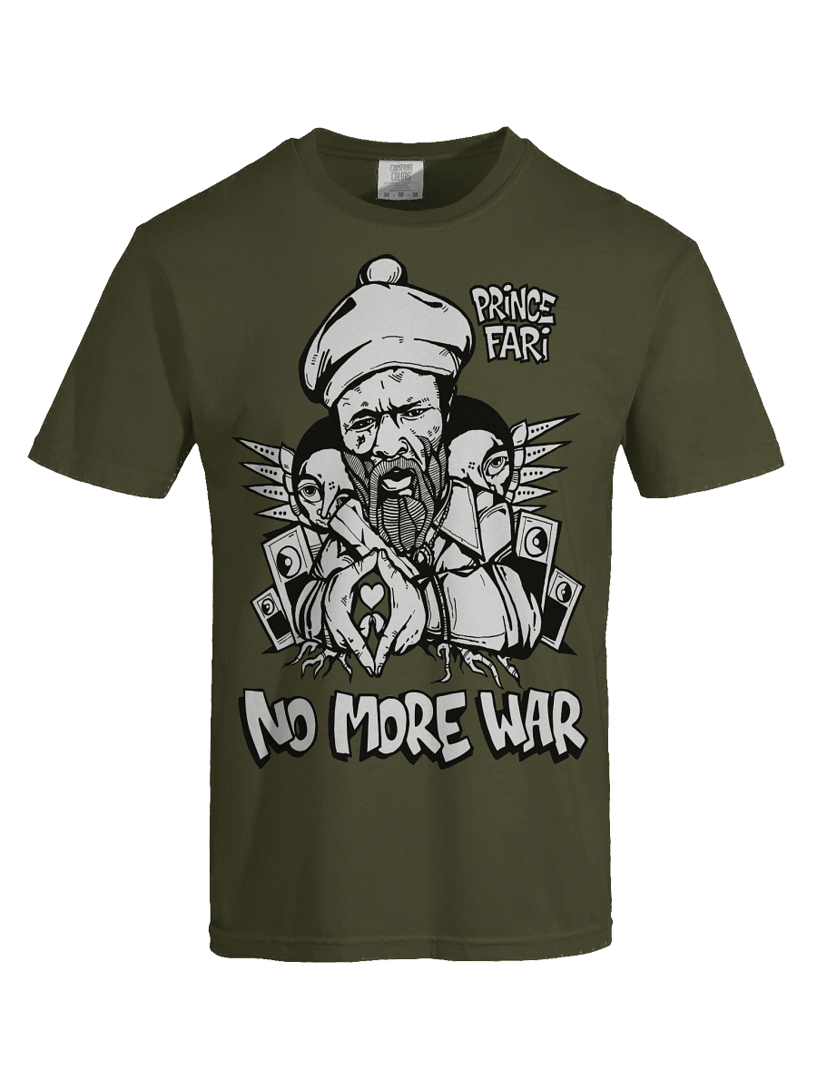 Prince Far I T-Shirt by RasTerms37 (Green / Black White / Premium) product image (4)