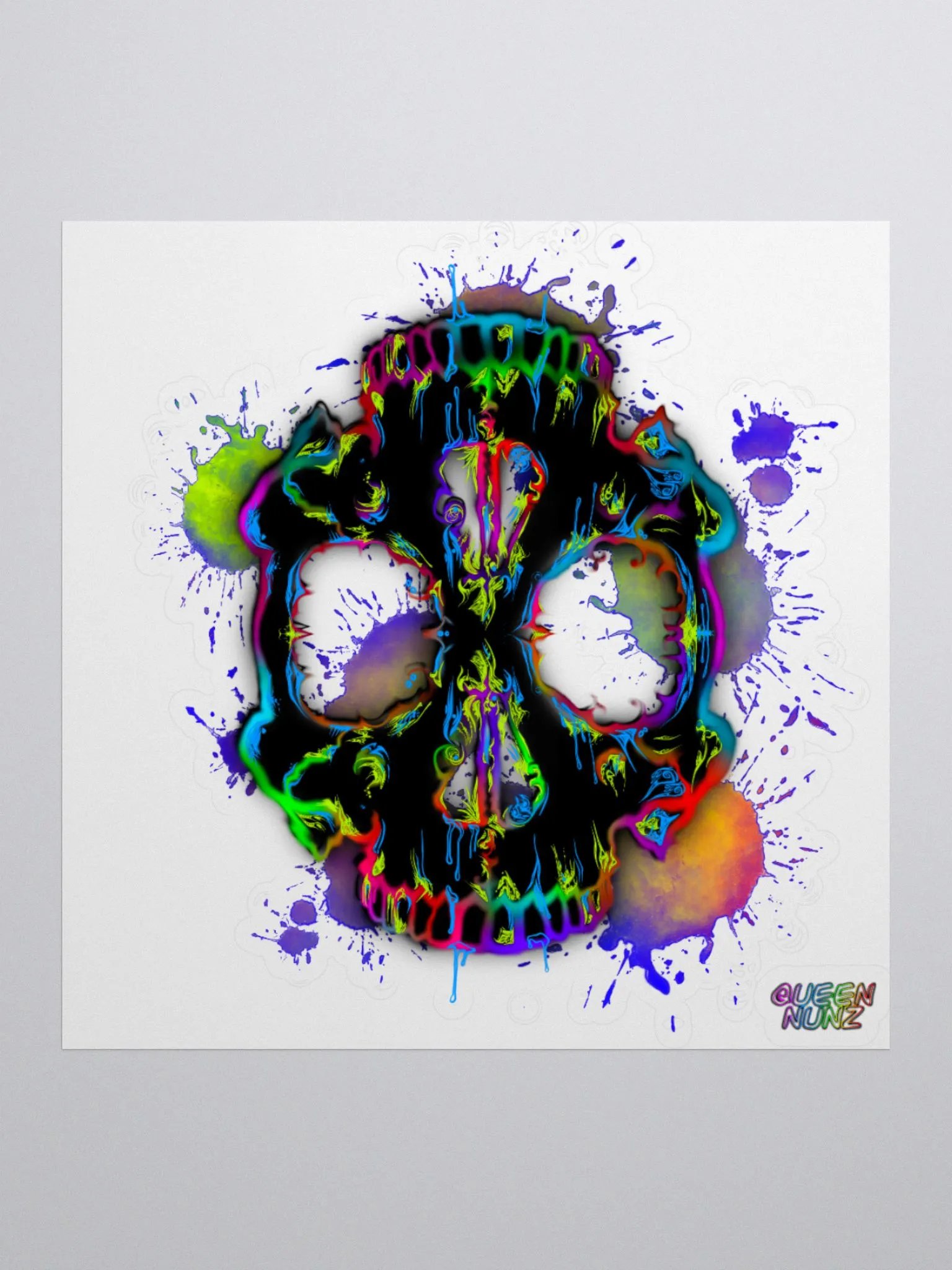 SkullDrip Sticker product image (1)