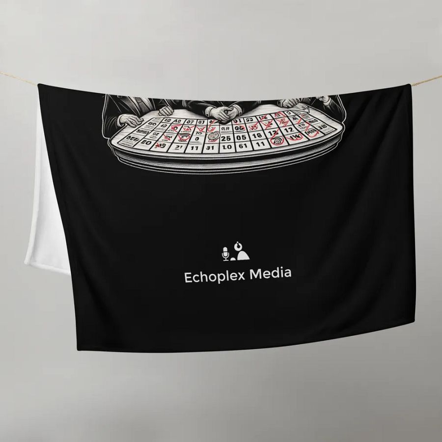 Conspiracy Bingo 2024 Blanket - Black product image (9)