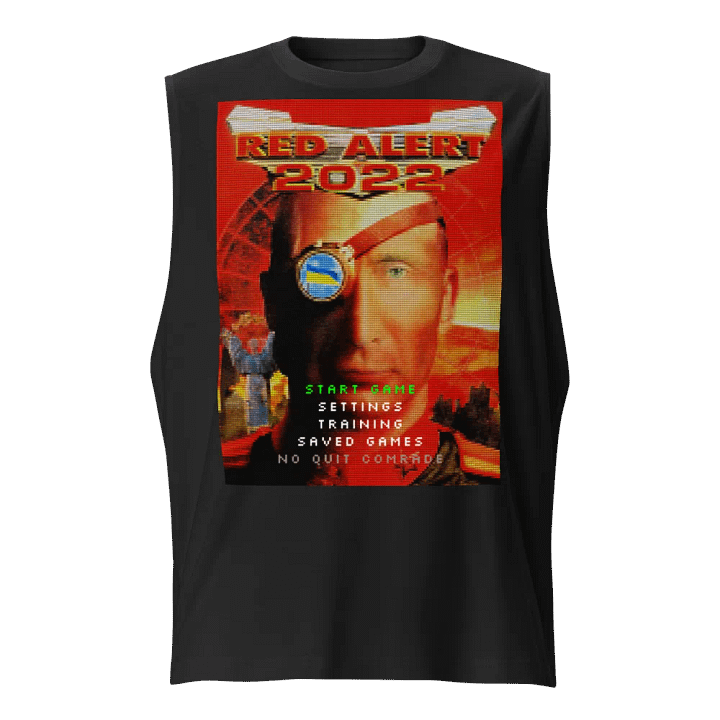 Red Alert 2022 (Putin and Conquer) Bella+Canvas Muscle Tank product image (1)