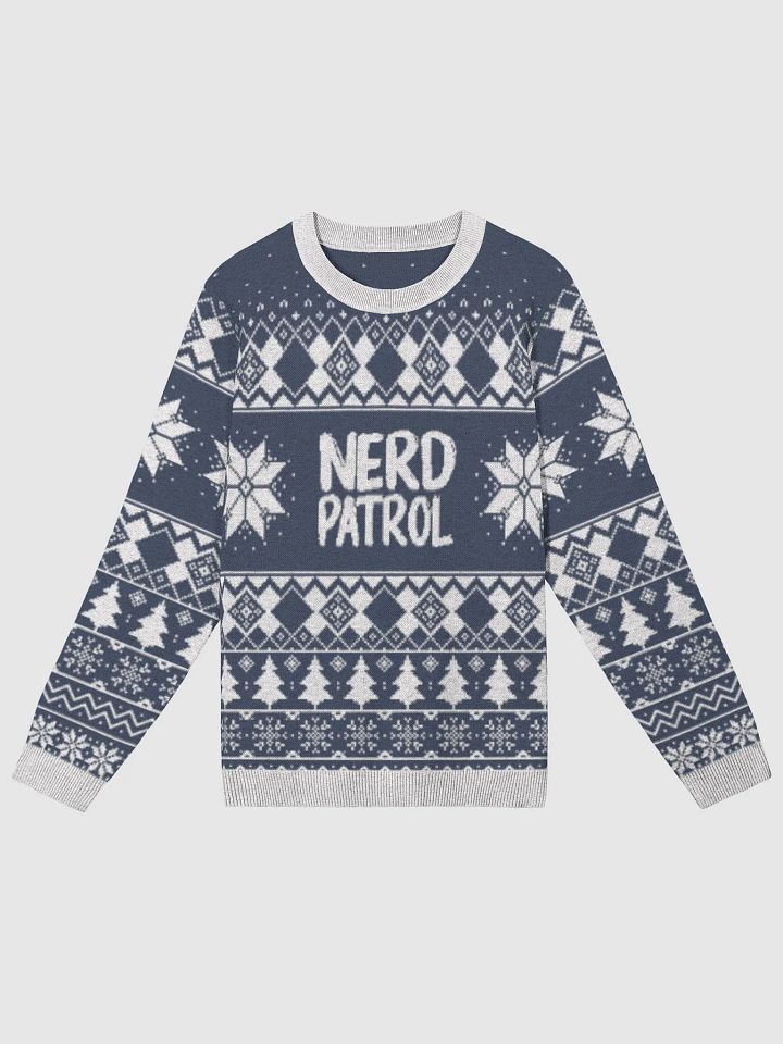 Nerd Patrol Christmas Sweater product image (1)