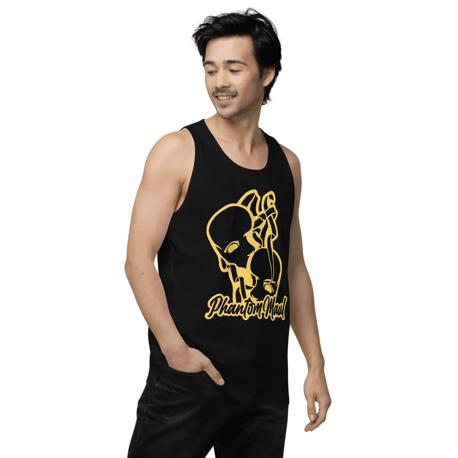 Yellow Big Logo Men's Tank Top product image (17)