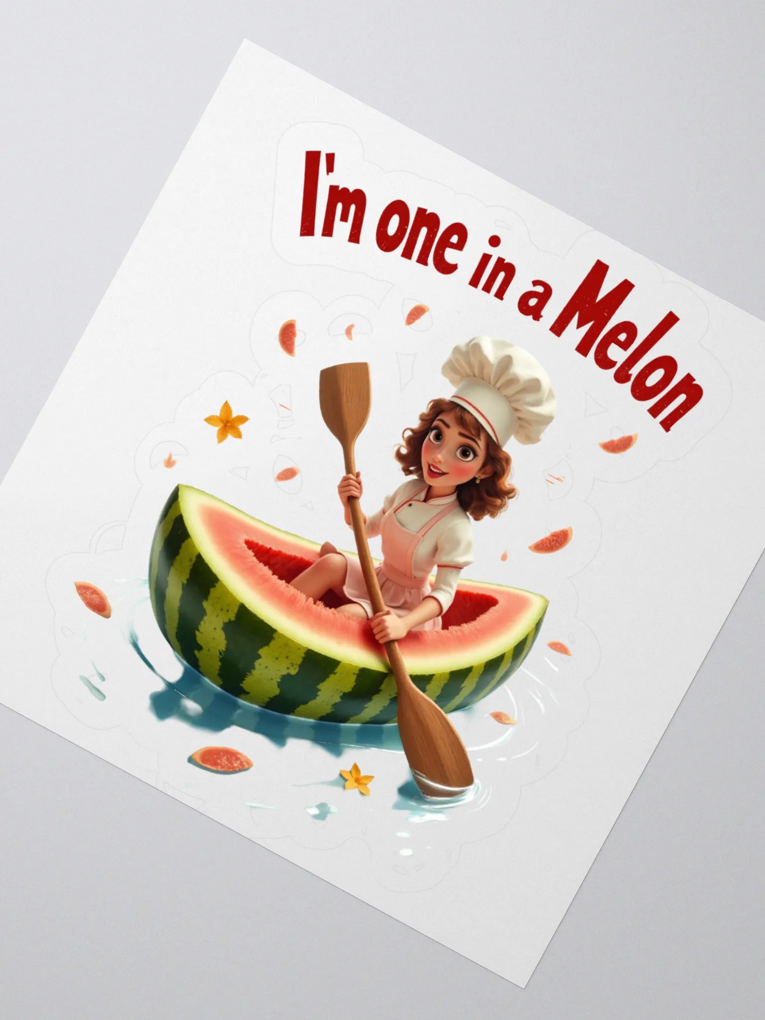 One in a Melon Chef Stickers product image (5)