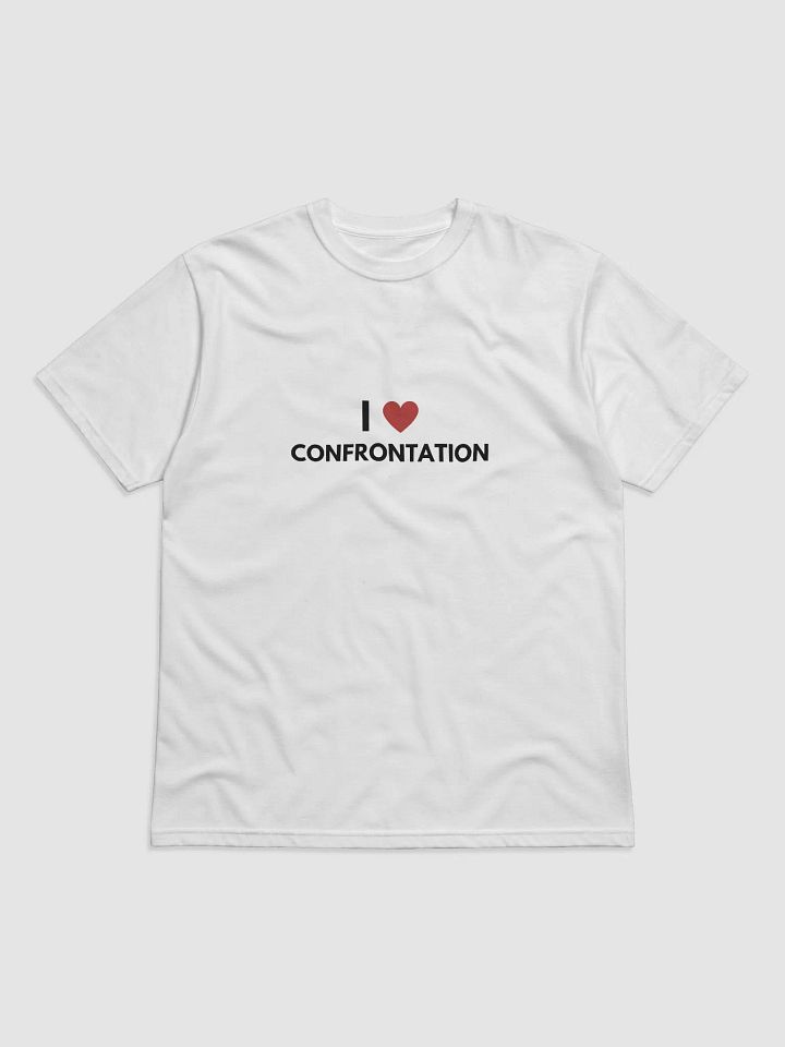 I <3 Confrontation eco tee product image (1)