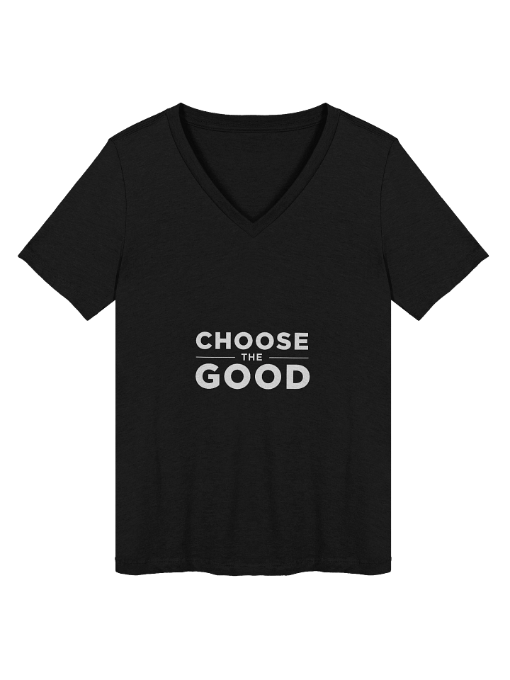 Choose the Good Ladies' V-Neck product image (2)