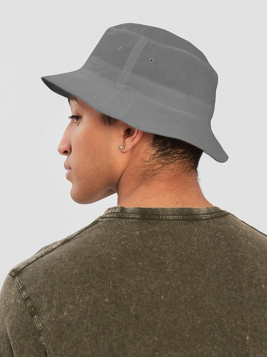 Embroidered Bucket bucket hat that's grey product image (4)