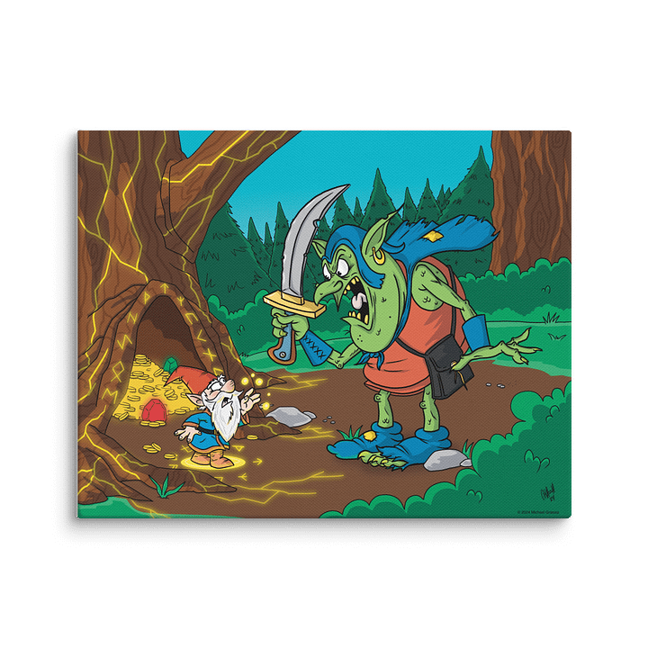 Magical Gnome vs. The Greedy Goblin product image (1)