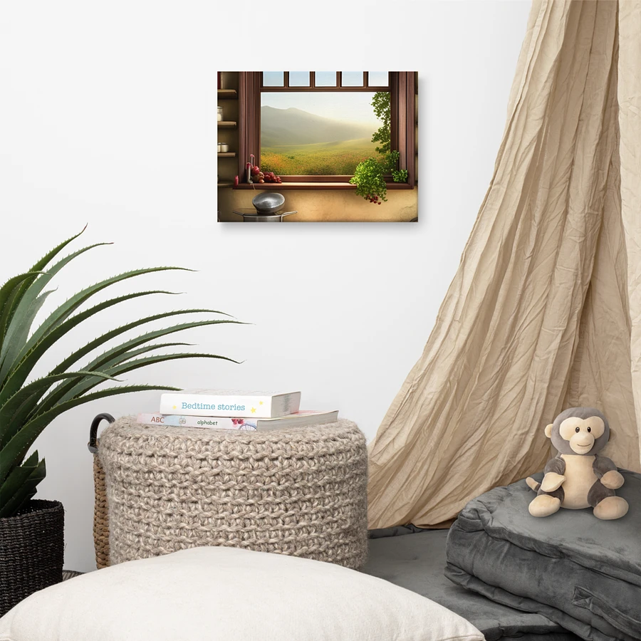 RUSTIC KITCHEN WINDOW CANVAS product image (7)