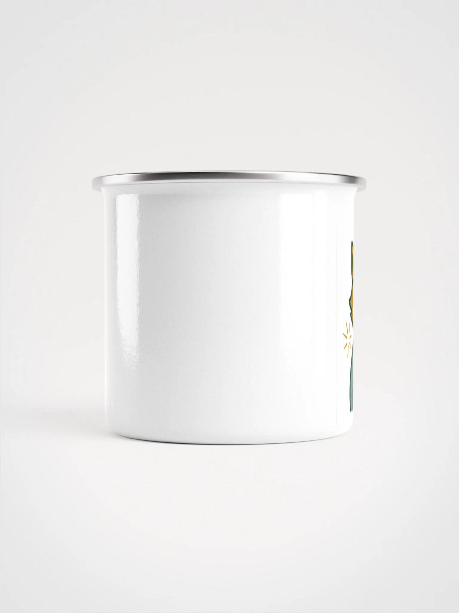 Suited Raccoon Enamel Mug product image (2)