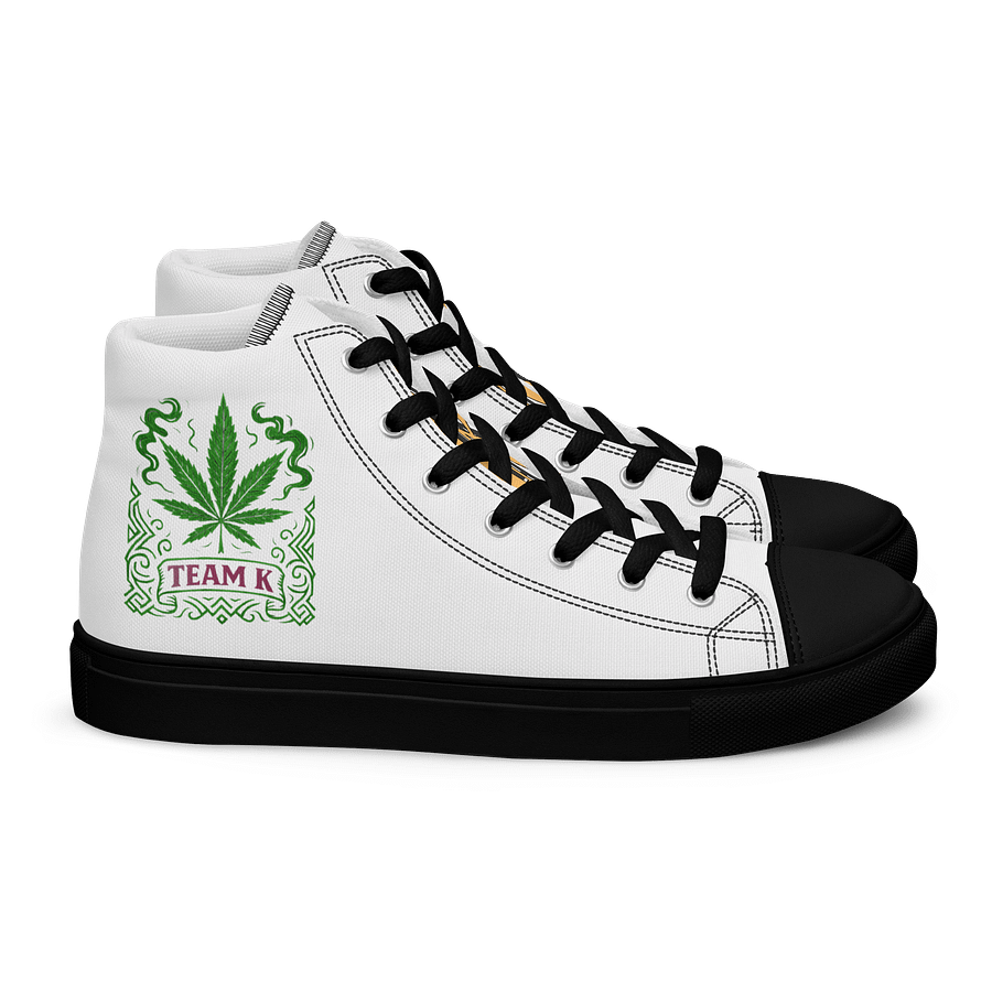 Team K V-7 Women's High Top Canvas Shoes product image (2)