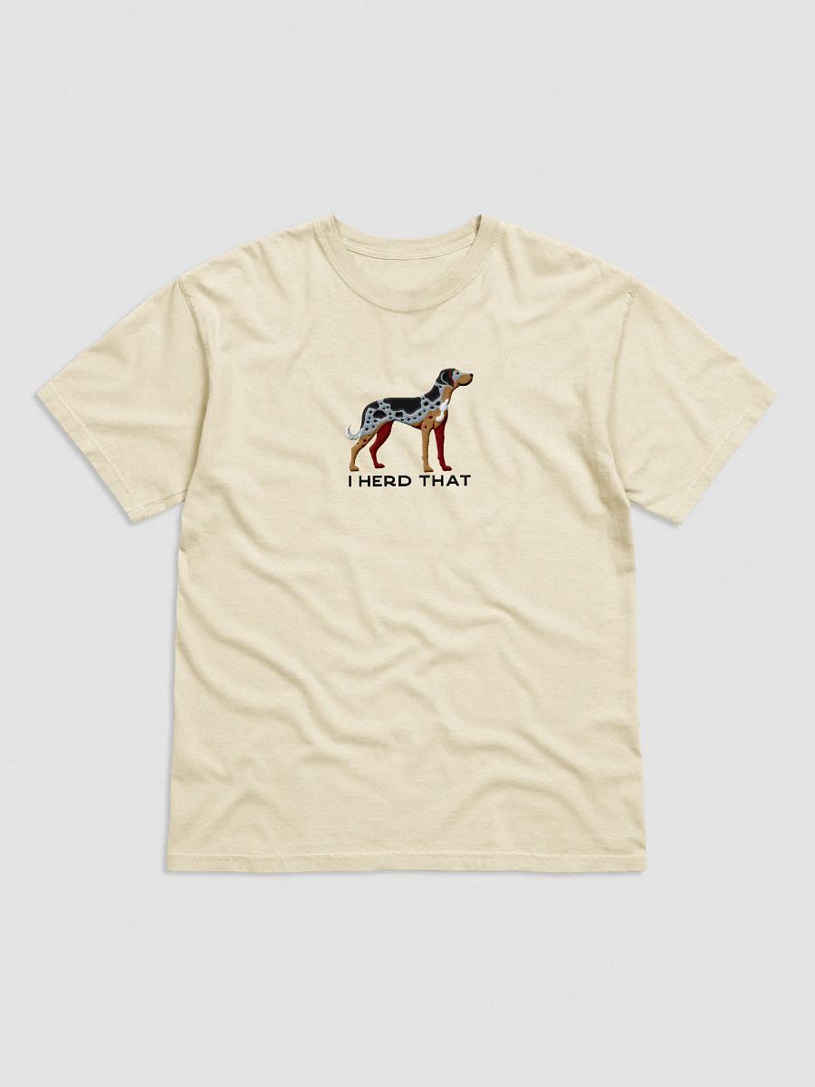 I Herd That T-Shirt(Embroidered) of a Catahoula Leopard Dog product image (33)