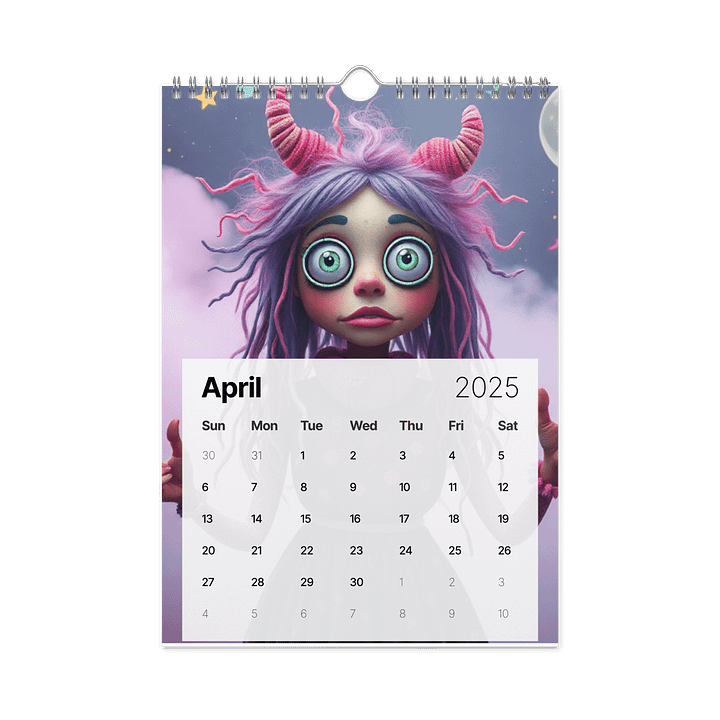 2025 Wall Calendar product image (1)