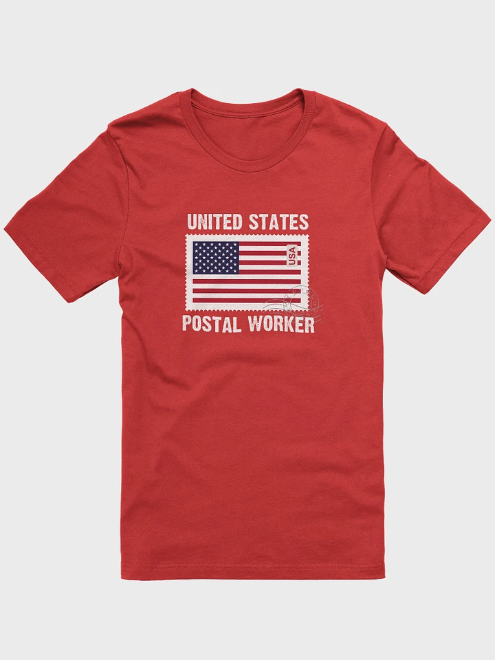 US POSTAL WORKER WITH FLAG TEE product image (3)