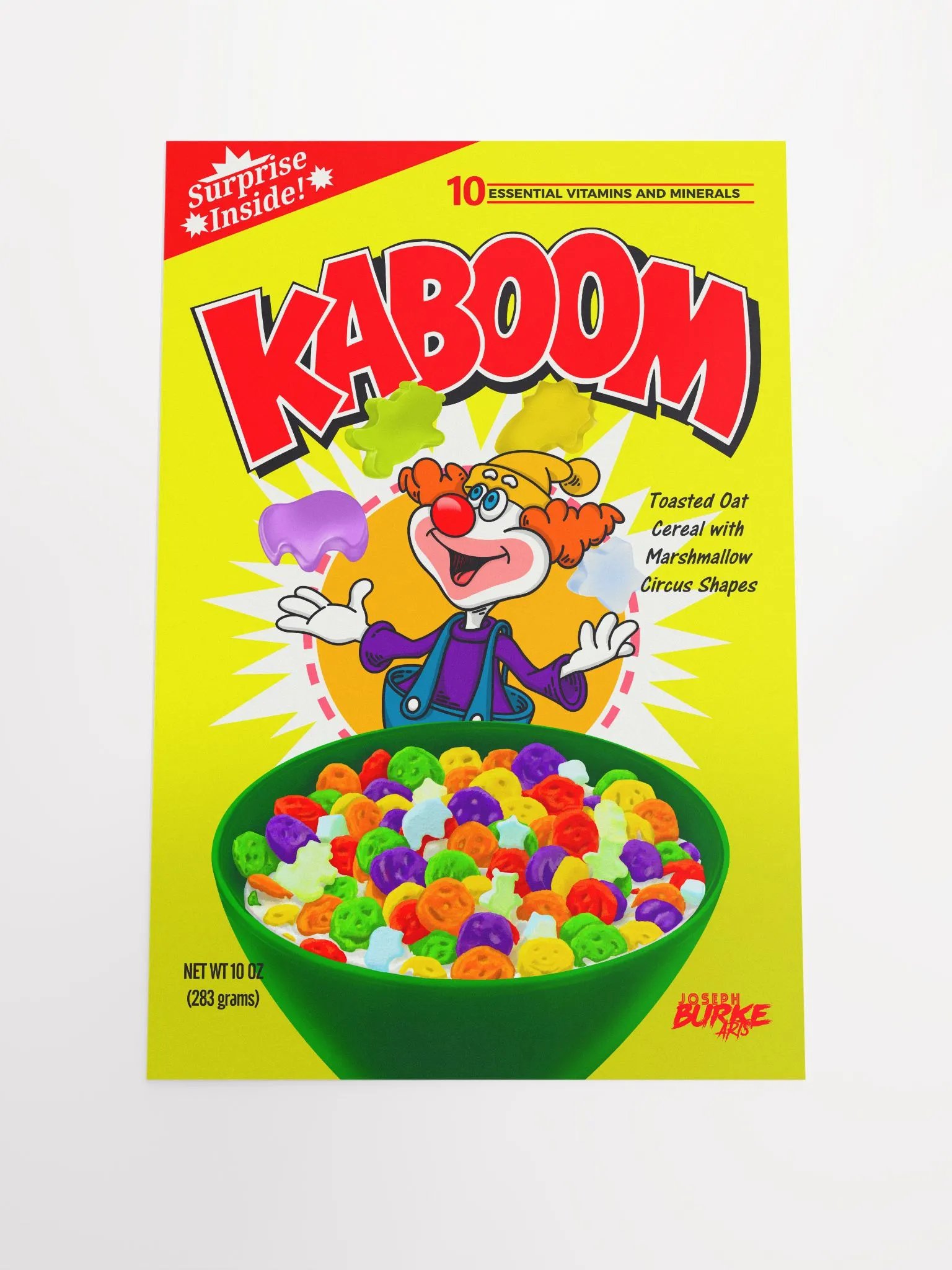 🥣 Saturday Morning Breakfast Kaboom! 12x18 Fine Art Print 🥣 product image (1)