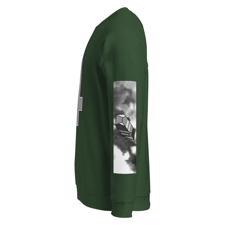 4frmcf Unisex Organic Raglan Sweatshirt product image (3)