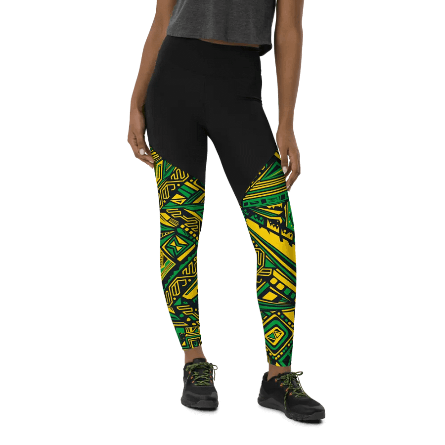 JAMAICA AZTEC PRINT LEGGIGS product image (12)