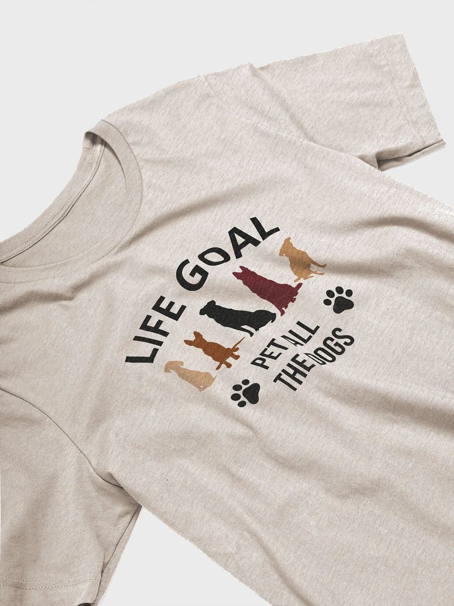"Life Goal" t-shirt product image (5)