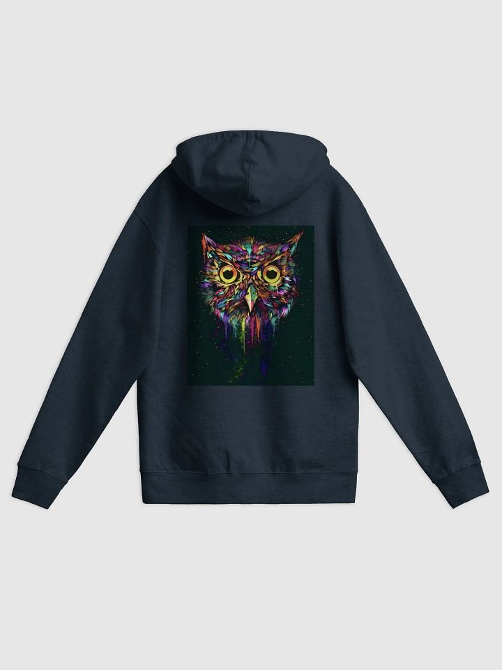 Drippy Owl Zip-Up Hoodie product image (1)