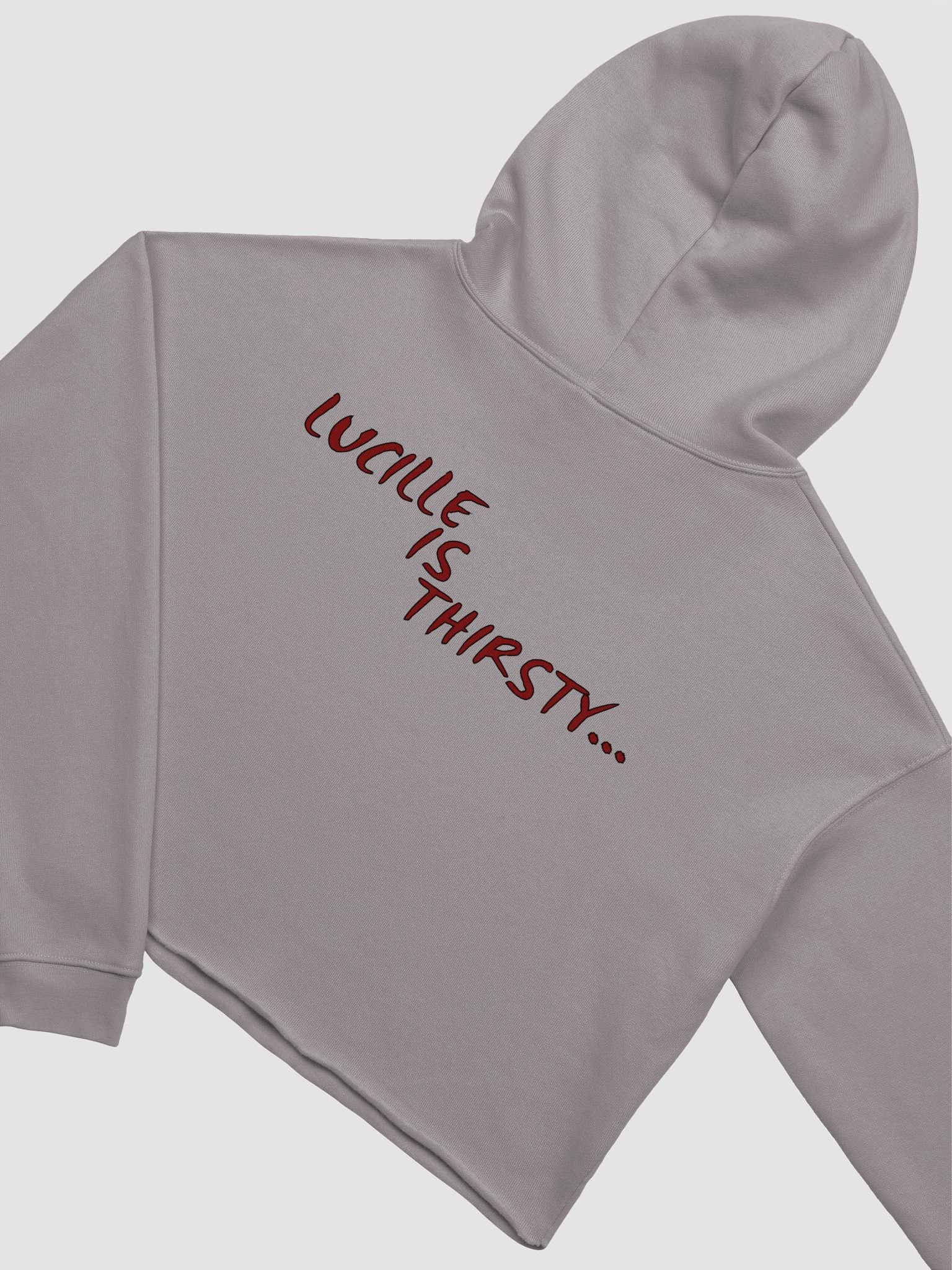 Lucille is Thirsty Crop Hoodie product image (4)