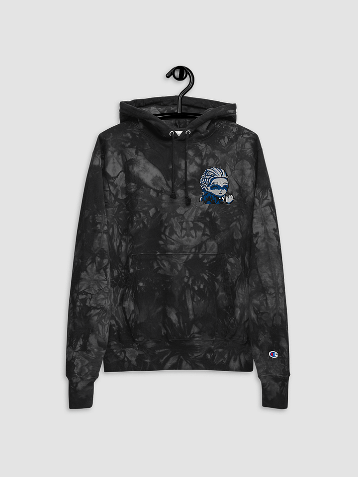 Logo Embroiderd tie-dye hoodie product image (2)