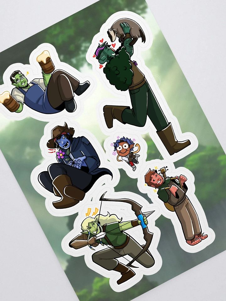 Infinights Character Stickers product image (1)