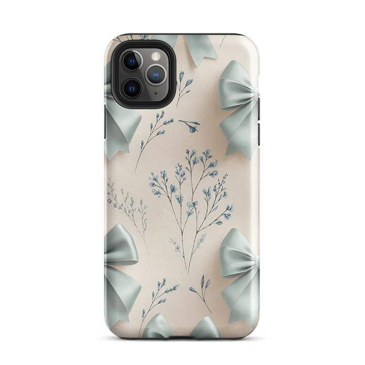 Tough iPhone® Case – Something Blue Bows product image (51)
