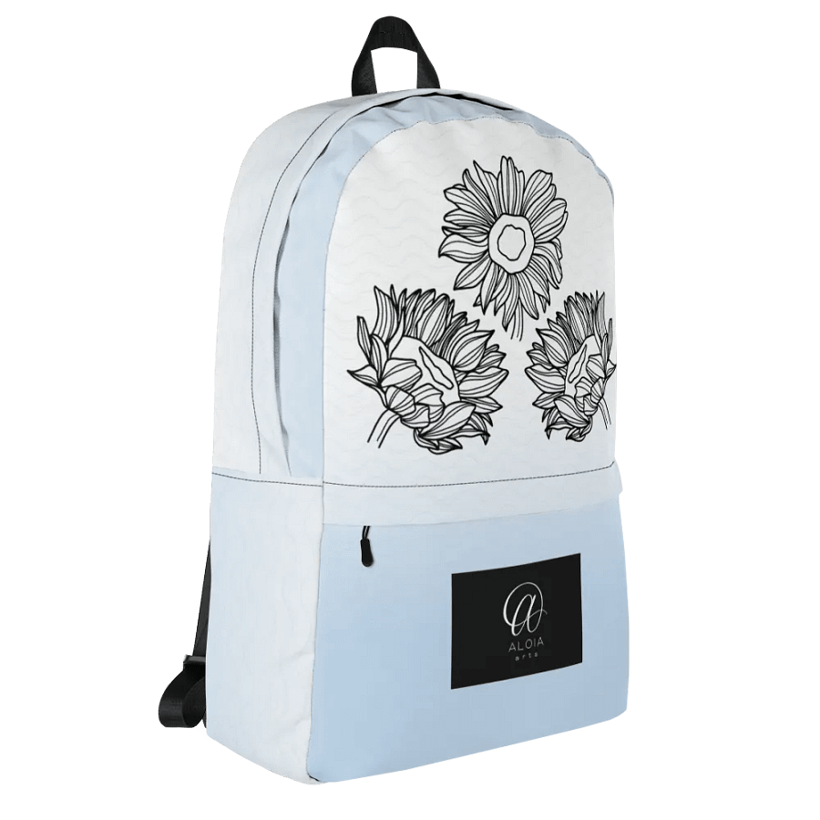 Doodle Flowers Backpack product image (2)