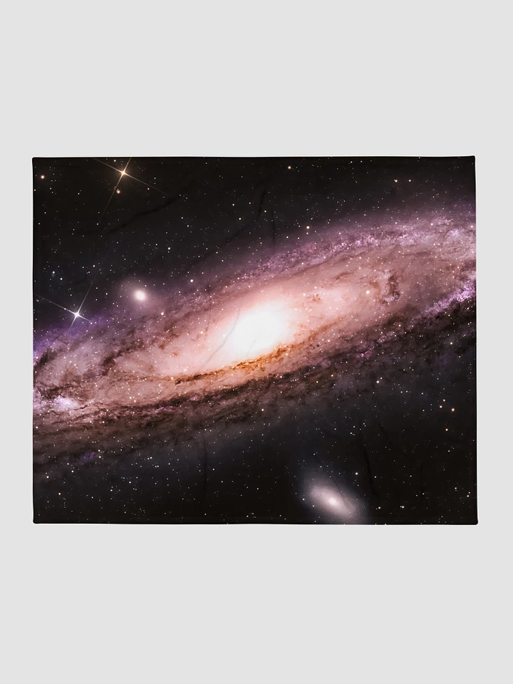 Andromeda Galaxy Throw Blanket product image (1)