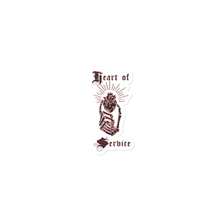Heart of Service Magnet product image (1)