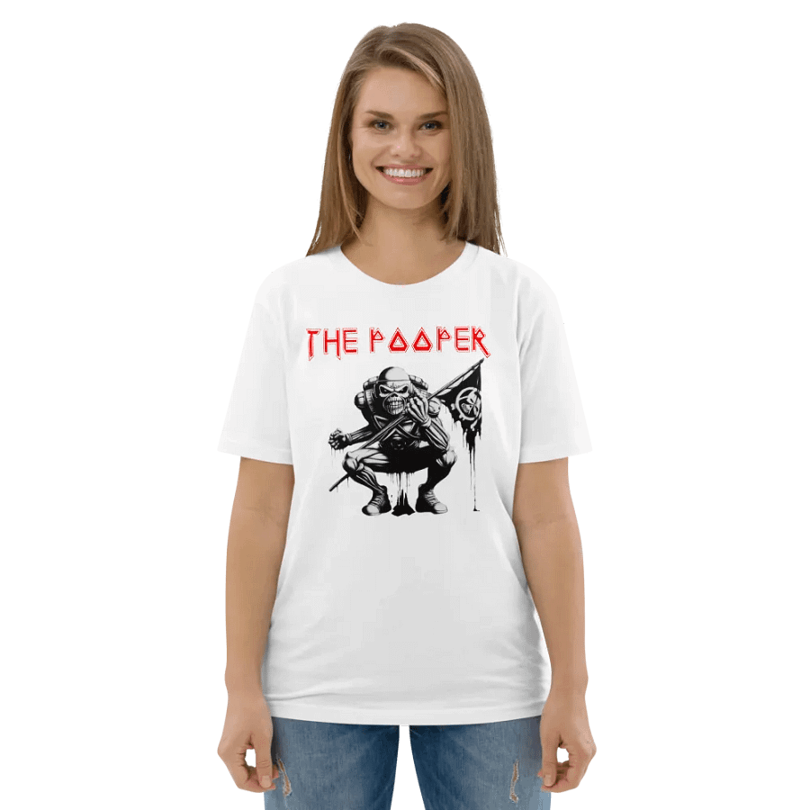 PARODY IRON MAIDEN THE POOPER FUNNY SHIRT MEN WOMEN product image (5)
